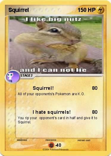 Pokémon Squirrel 9 9 - Squirrel! - My Pokemon Card