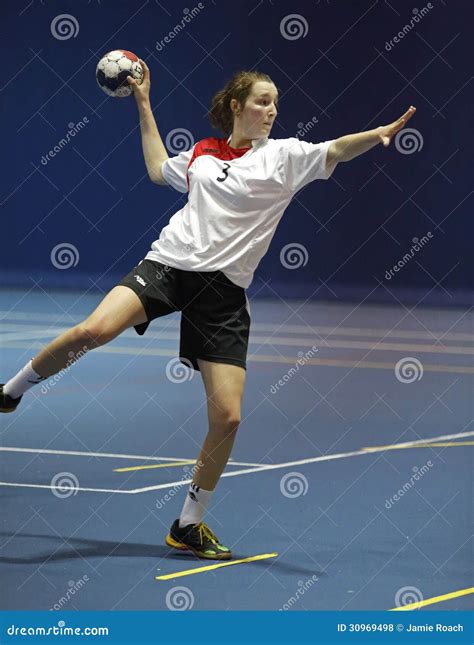 Handball Team Woman Throw Editorial Stock Photo Image Of Match 30969498