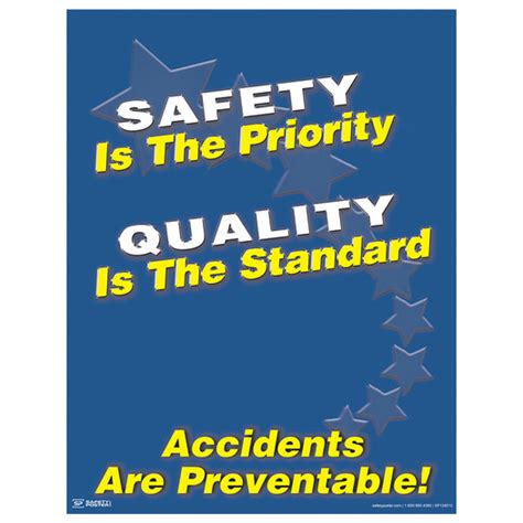 Safety Poster Safety Is The Priority Cs557595