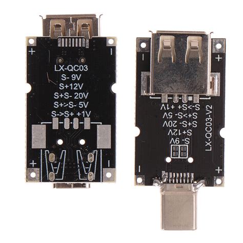 W A Usb Type C Pd Decoy Trigger Board V Output Qc