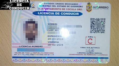 Licencia De Conducir Guerrero Enero