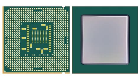 Processador De Circuito Integrado Conceito De Cpu Chip Digital Cpu Para