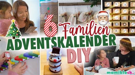 Einfache Diy Familien Adventskalender Mamiblock Youtube