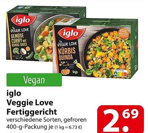 Iglo Veggie Love Fertiggericht Angebot Bei Famila Prospekte De