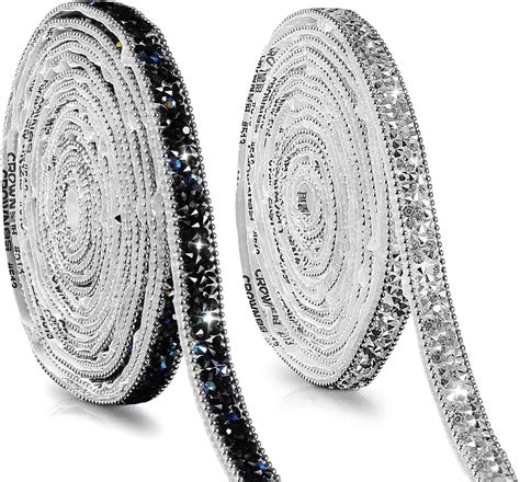 Amazon Yards Resin Rhinestone Ribbons Self Adhesive Diamond