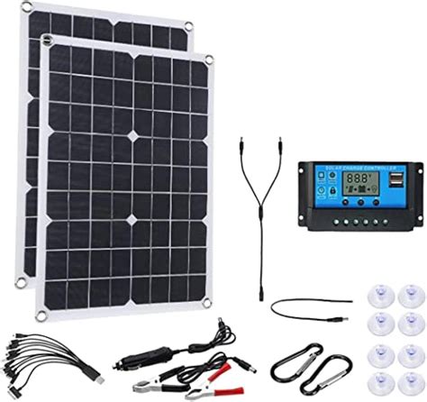 Pannello Solare 500w Off Grid Kit Solare 2 Pezzi 250w 18v Pannello