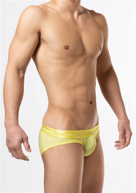 Toot Underwear Neo Bikini Brief Lemon Bc25j300 Lemon Male Hq