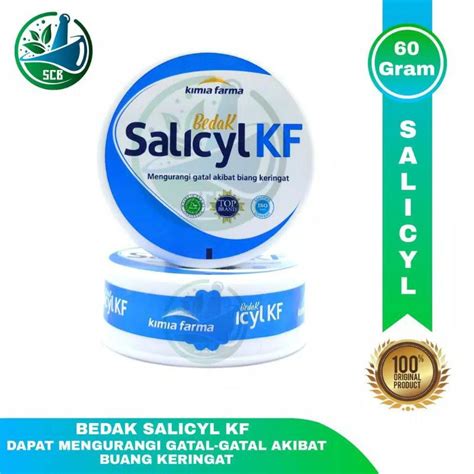 Jual BEDAK SALICYL KF 60GR BEDAK TABUR UNTUK GATAL KULIT AKIBAT ALERGI