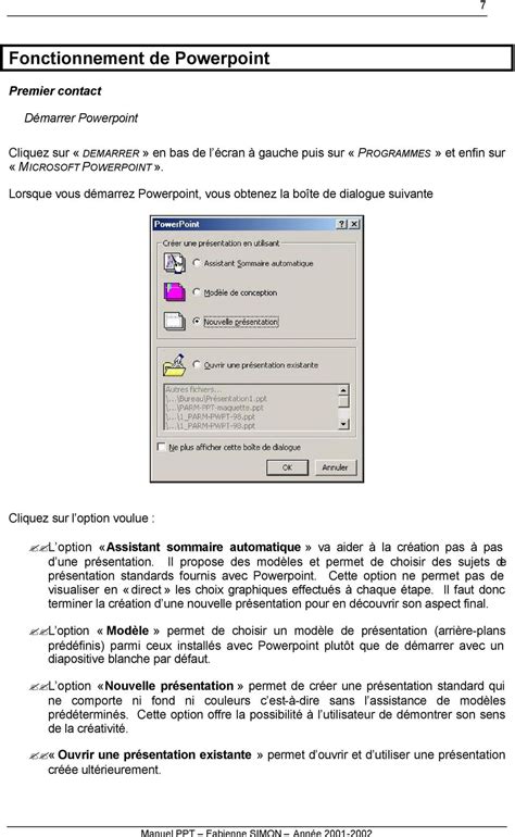 Guide D Utilisation Powerpoint