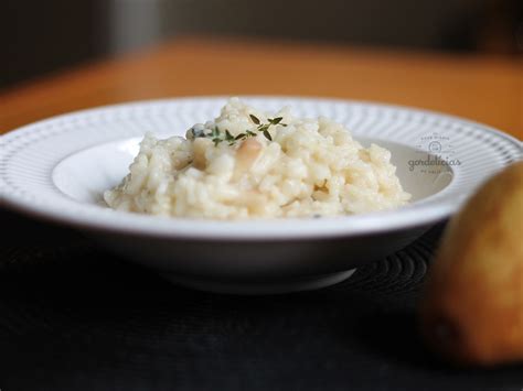 Risoto De P Ra Gorgonzola Raquel Cias