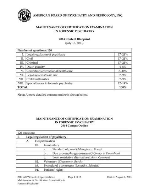 American Board Of Psychiatry And Neurology Inc