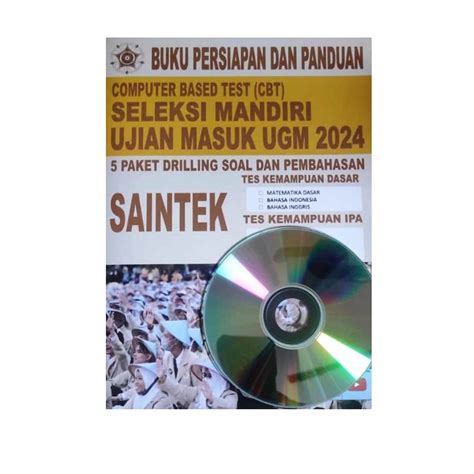 Jual Buku Persiapan Ujian Mandiri Um Utul Cbt Ugm Saintek Shopee