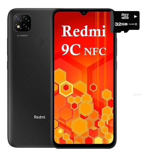 Celular Xiaomi Redmi 9c Nfc 32gb Ram 2gb Dual Sim Gris Kit Mercado