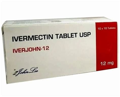 Iverjohn Ivermectin Mg Mg Mg Tablets At Rs Strip Of