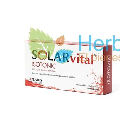 Solarvital Isotonic X Ml Monodosis Herbomundo