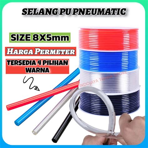 Jual Selang Kompresor Pu Polyurethane Hose Ukuran Od Mm X Mm Harga