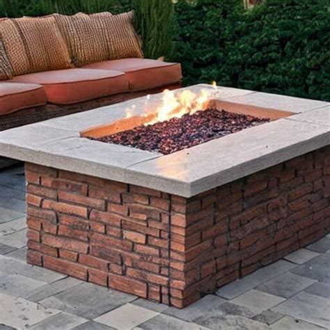 How To Make A Diy Fire Pit Table Top On A Budget By The Fires Light