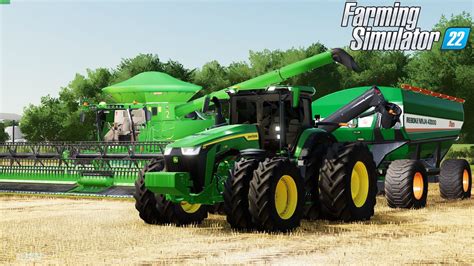 PRIMEIROS MINUTOS DE TRABALHO DOS NOVOS JOHN DEERE Farming Simulator