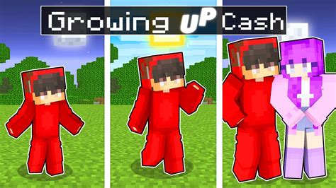 Growing Up As Cash And Nico In Minecraft Zoey And Shady Youtube