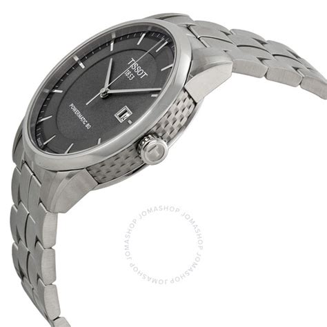 Tissot Luxury Powermatic 80 Anthracite Dial Mens Watch T0864071106100