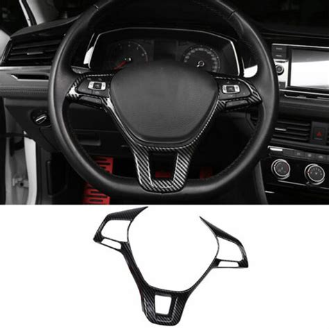 Steering Wheel Decor Cover Trim For Volkswagen Jetta Mk7 2019 2023