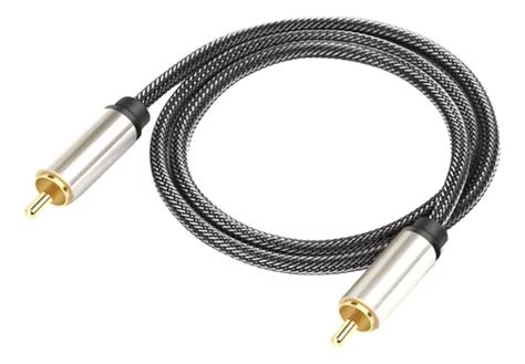 Cable Coaxial De Audio Digital 1 Rca Macho A 1 Rca Macho 3m MercadoLibre