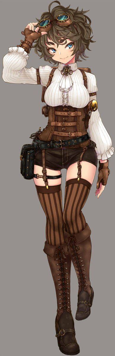 Artist Steampunk Characters Fantasy Character Design Concept Art