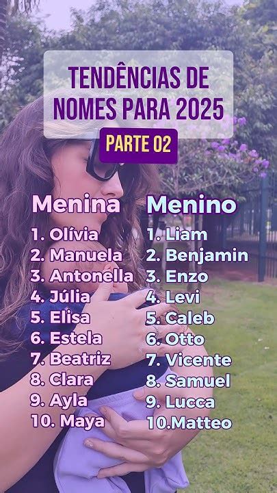 Nomes Para Bebe 2025 - 10 nomes para bebês em 2025!#NomesDeBebê#nomes2025 #NomesMasculinos # ...