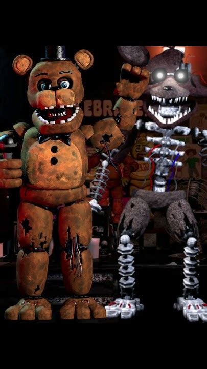 Withered Vs Ignited Animatronics Fnaf 2 Vs Tjoc Youtube