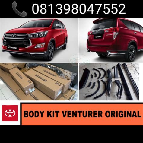 Jual Body Kit Bodikit Toyota Innova Reborn Venturer Komplit Pc