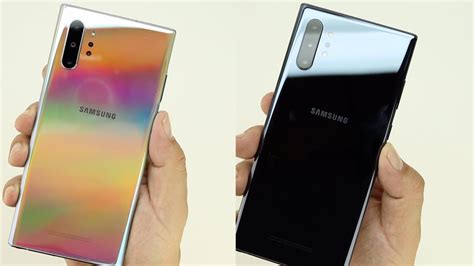 Samsung Galaxy Note 10 Plus Dual Unboxing Aura Glow And Aura Black