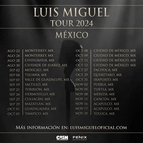 Luis Miguel Tour Mexico Currency Sharl Demetris