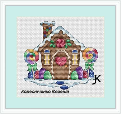 Gallery ru Фото 1 casinha doce denise10 Xmas cross stitch