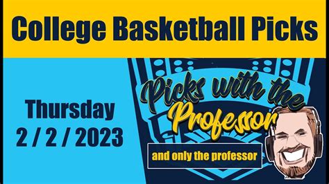 Cbb 222023 Ncaa College Basketball Betting Spread And Total Pickspredictions February 2nd