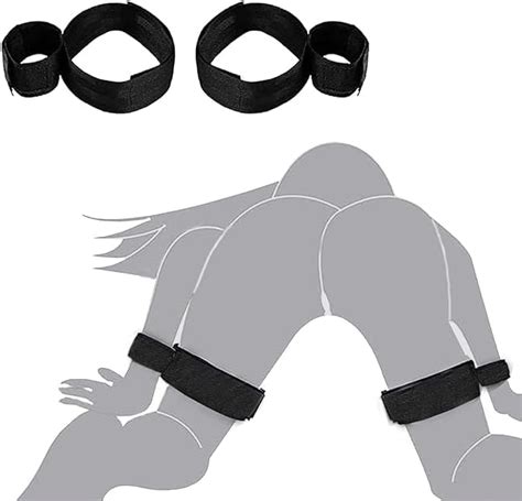 Amazon Sex Bondage Set With Handcuffs And Leg Straps Cuffs Adjustable Wrist Thigh Restraint