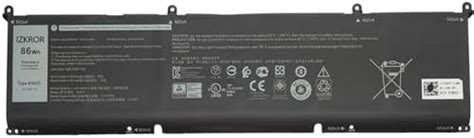 Amazon ZTHY 86Wh 69KF2 Battery Replacement For Dell G7 15 7500 G15