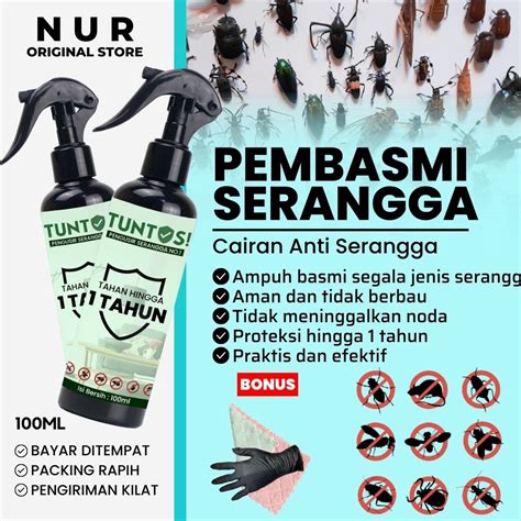 Jual Racun Anti Serangga Pembasmi Ampuh Pemusnah Hama Pengusir Obat