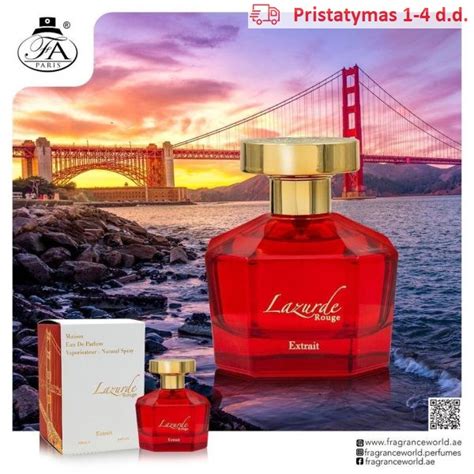 Lazurde Rouge” Extrait De Parfum 100ml Sinjoritashop