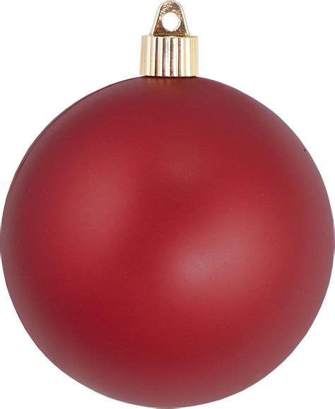 Shatterproof Large Ball Ornament Mm Red Alert Walmart