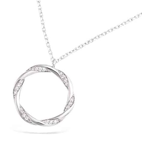 Collier Argent Anneau Fin Torsade Kebijoox Bijouterie En Ligne