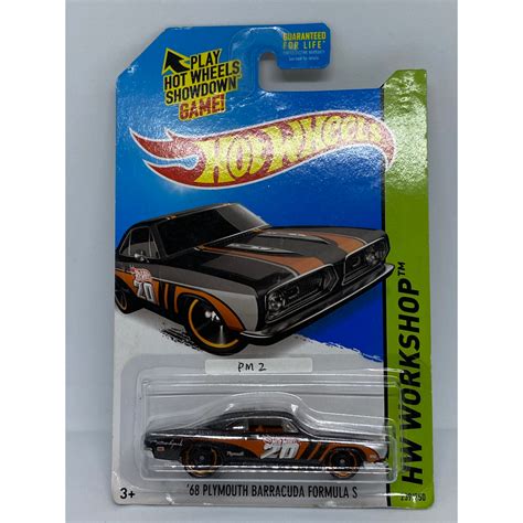 Hot WHEELS PLYMOUTH PLYMOUTH BARRACUDA FORMULA S HOTWHEELS MUSCLECAR Shopee Philippines