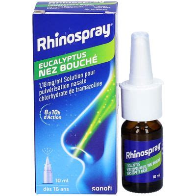 Rhinospray Eucalyptus Nez Bouch Mg Ml Solution Pour