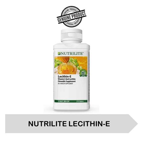 Original Nutrilite Lecithin E Lazada