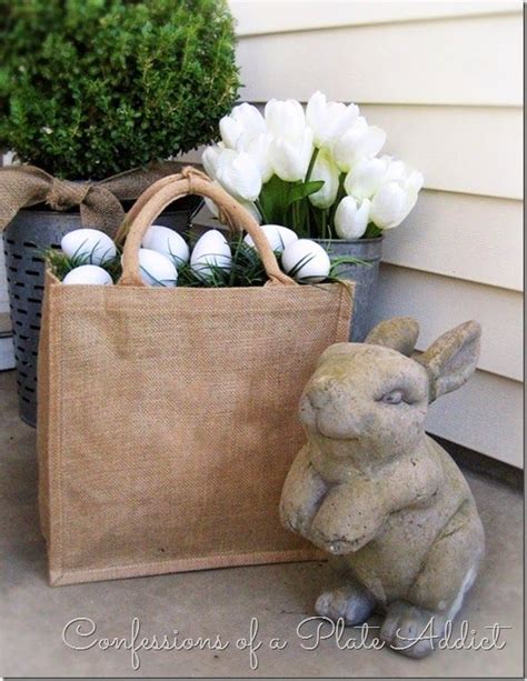 20 Rustic Farmhouse Themed Easter Crafts With Adorable Designs