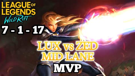 Mid Lux Vs Zed The Best Build For Lux Gameplay League Of Legends