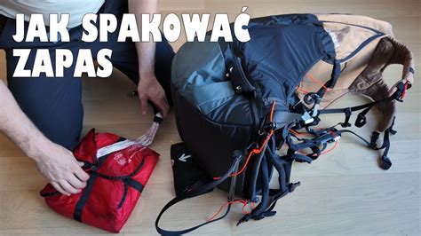 Jak spakować spadochron rezerwowy do uprzęży zapas BGD OOps uprząż