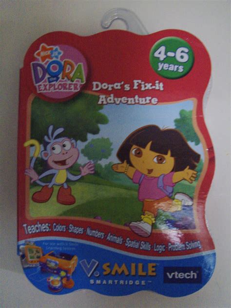 Nick Jr Dora The Explorer Dora S Fix It Adventure Vtech V Smile