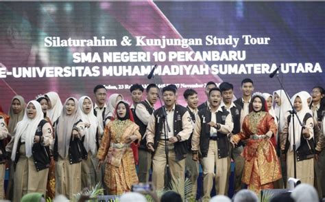 Studi Tour SMAN 10 Pekanbaru UMSU Pilihan Terbaik