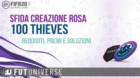 Fifa Sbc Thieves Le Soluzioni Fut Universe