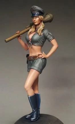 1 35 skala Deutsch sexy Unteroffizier Mädchen WWII Harz Modell Kit